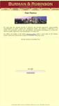 Mobile Screenshot of burmanrobinson.com